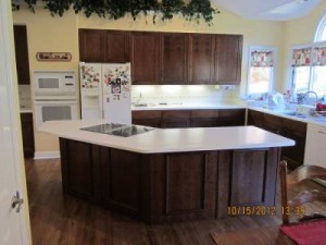 cabinet refacing after